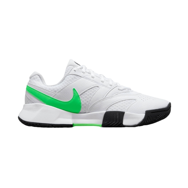 Women`s Tennis Shoes Nike Court Lite 4 HC  White/Poison Green/Black FD6575105