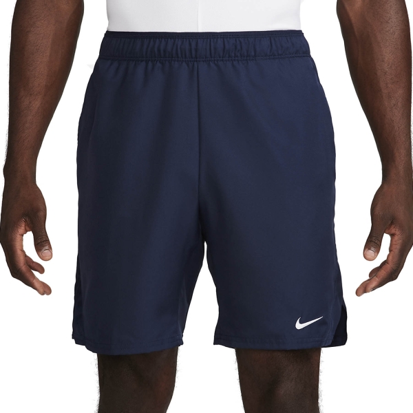 Men's Tennis Shorts Nike Court Victory 9in Shorts  Obsidian/White FD5384451