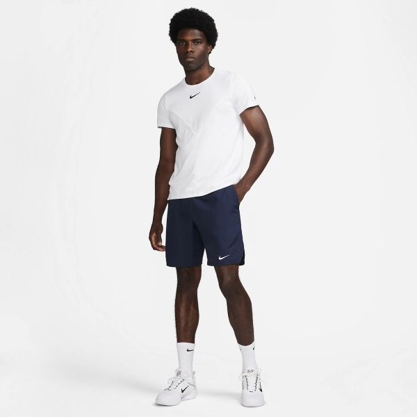 Nike Court Victory 9in Shorts - Obsidian/White