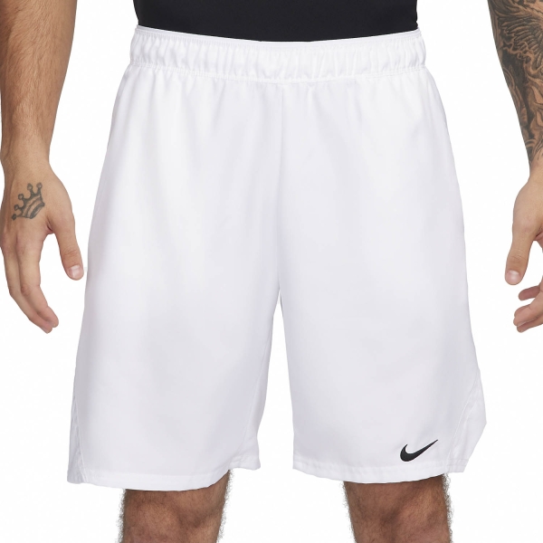 Pantaloncini Tennis Uomo Nike Court Victory 9in Pantaloncini  White/Black FD5384100
