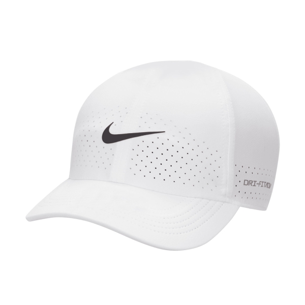 Gorras de Tenis Nike DriFIT ADV Club Gorra  White/Black FB5598100