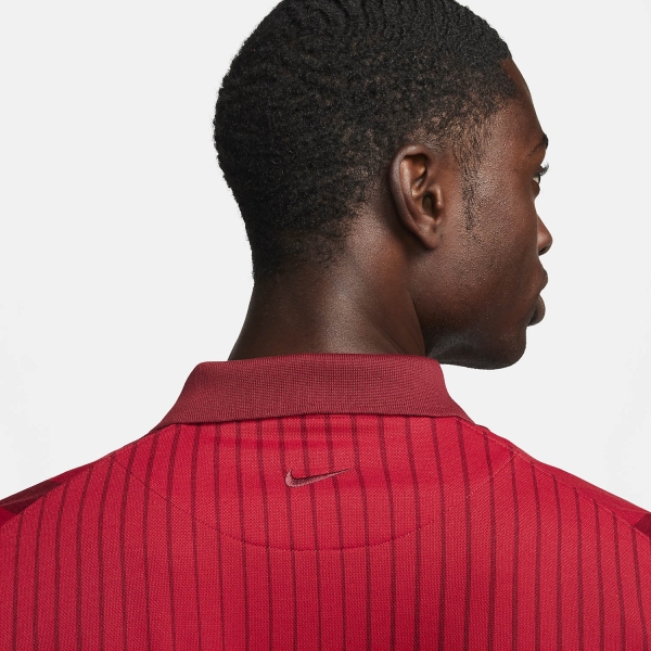 Nike Dri-FIT Heritage Printed Polo - Team Red