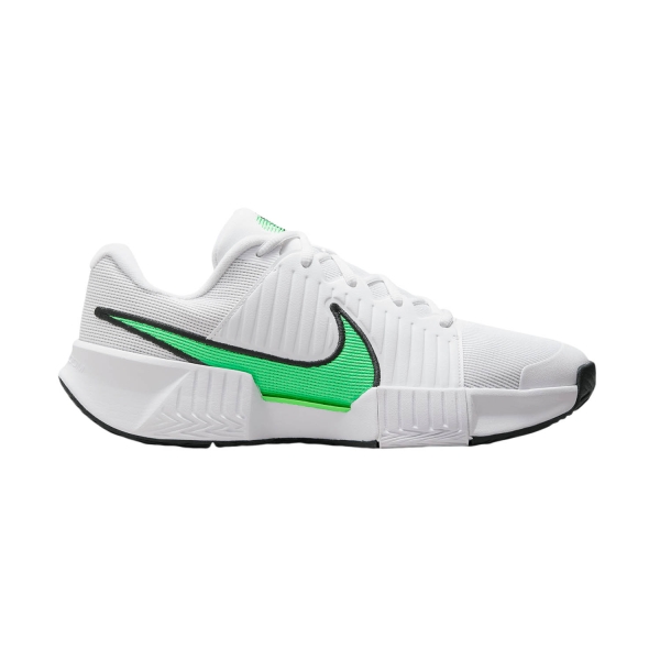 Men`s Tennis Shoes Nike Zoom GP Challenge Pro HC  White/Poison Green/Black FB3145105