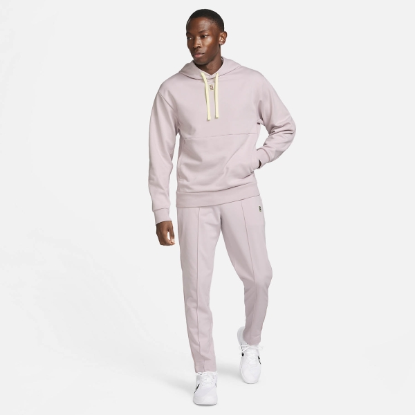 Nike Heritage Court Men s Tennis Hoodie Platinum Violet