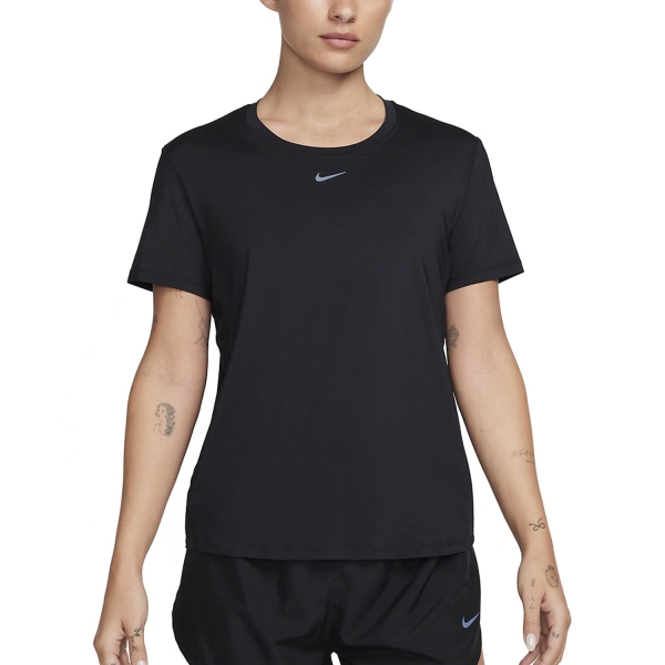 Camisetas y Polos de Tenis Mujer Nike One Classic Camiseta  Black FN2798010