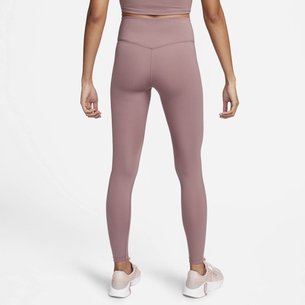 Nike One Tights - Smokey Mauve/White