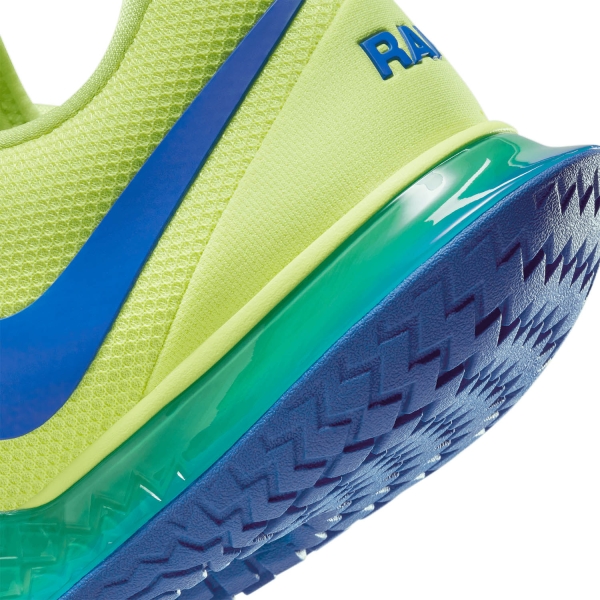 Nike Air Zoom Vapor Cage 4 Rafa HC - Light Lemon Twist/Game Royal/Light Photo Blue