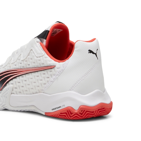 Puma NOVA Elite - White/Black/Active Red