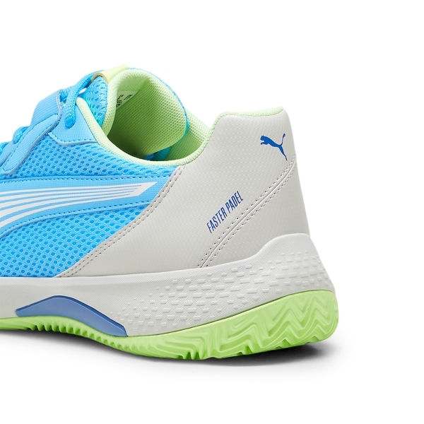 Puma NOVA Court - Luminous Blue/White/Glacial Gray