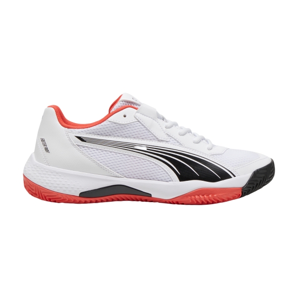 Padel Shoes Puma NOVA Court  White/Black/Active Red 10759802