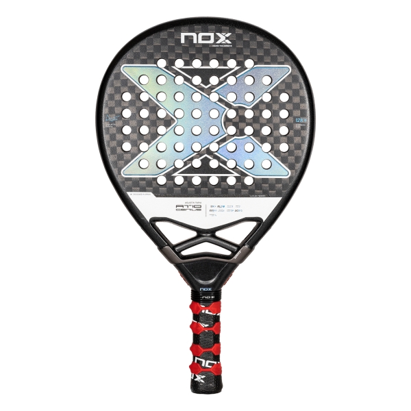 NOX Luxury Padel Racket NOX AT10 Genius 12K Padel  Black/Blue PAT10GENIUSD