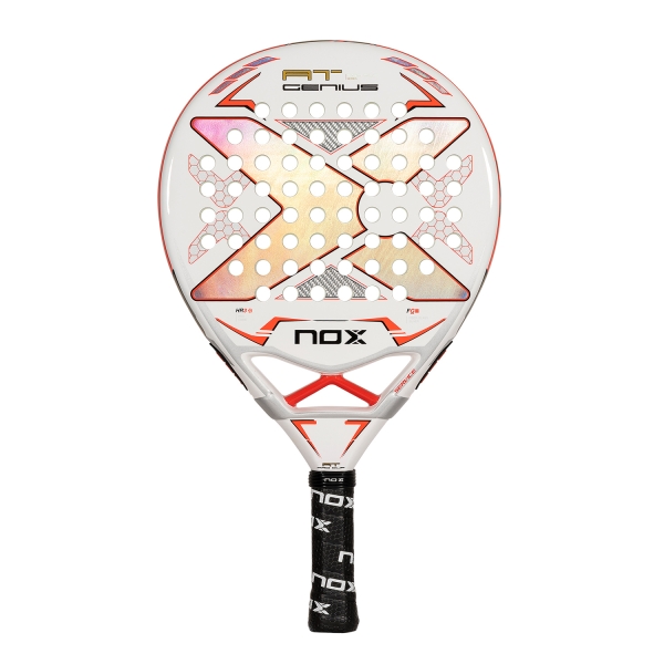 NOX Pro Padel Racket NOX AT Pro Cup Genius Padel  White/Red PATPCOOR