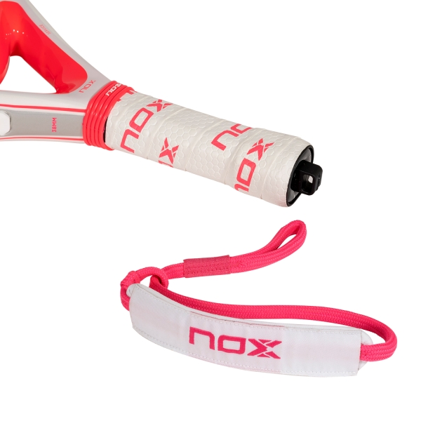 NOX Equation Light Advanced Padel - White/Fuchsia