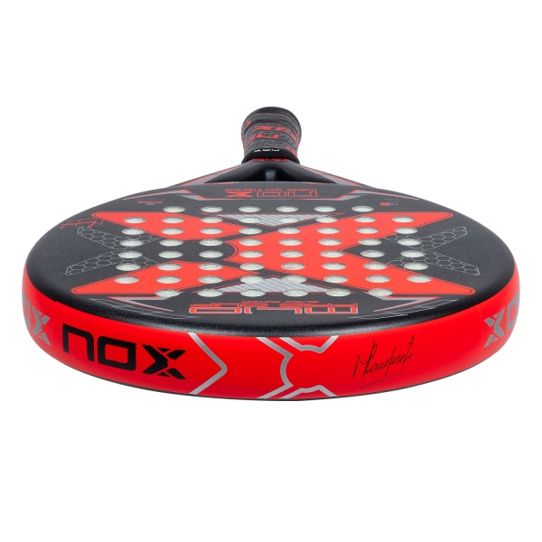 NOX ML10 Pro Cup Rough Surface Edition Padel - Red/Black