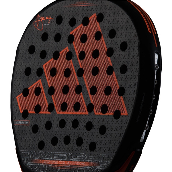 adidas Adipower Multiweight CTRL 3.3 Padel - Black/Orange