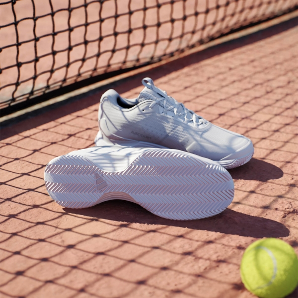 adidas Avacourt 2 Clay - FTWR White/Silver Metallic