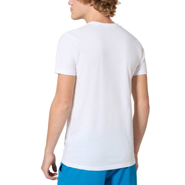 Australian Abstract Court T-Shirt - Bianco