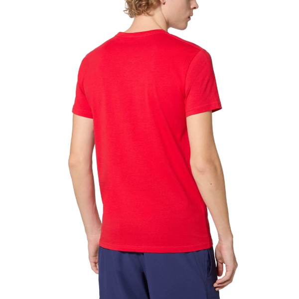 Australian Abstract Court Camiseta - Rosso Vivo