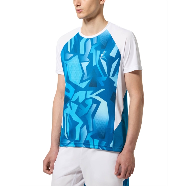Camisetas de Tenis Hombre Australian Ace Abstract Camiseta  Ottanio TEUTS0070335