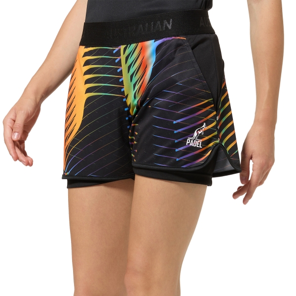 Skirts, Shorts & Skorts Australian Chaos Ace 4in Shorts  Nero PADSH0004003