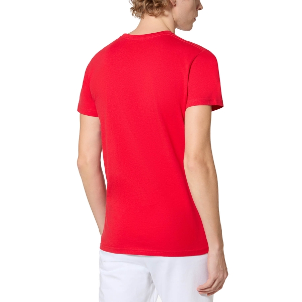 Australian Crew T-Shirt - Rosso Vivo