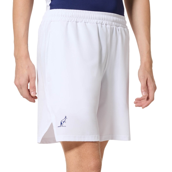 Pantaloncini Tennis Uomo Australian Game Slam 7.5in Pantaloncini  Bianco TEUSH0040002