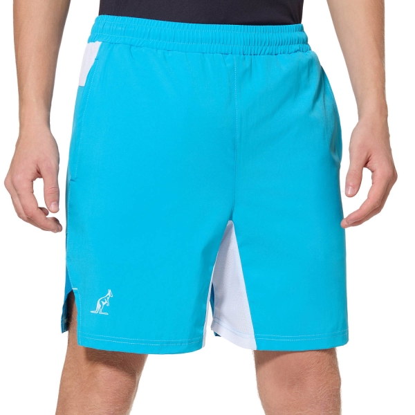 Men's Tennis Shorts Australian Slam Pro 7.5in Shorts  Turchese Glossy TEUSH0037605
