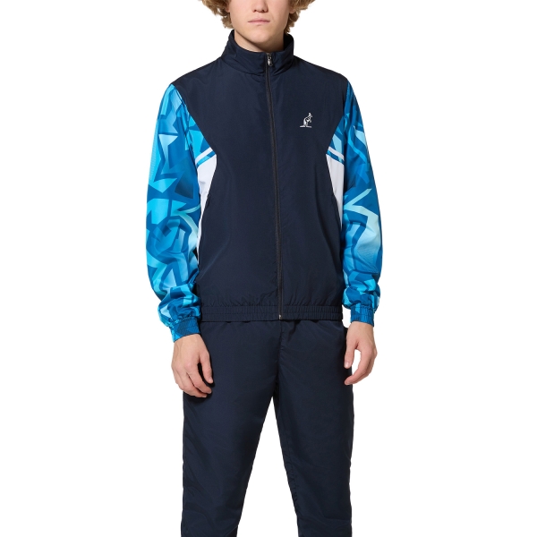 Men's Tennis Suit Australian Smash Abstract Tracksuit  Blu Navy TEUTU0022200