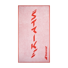 Babolat Graphic Towel - White/Strike Red