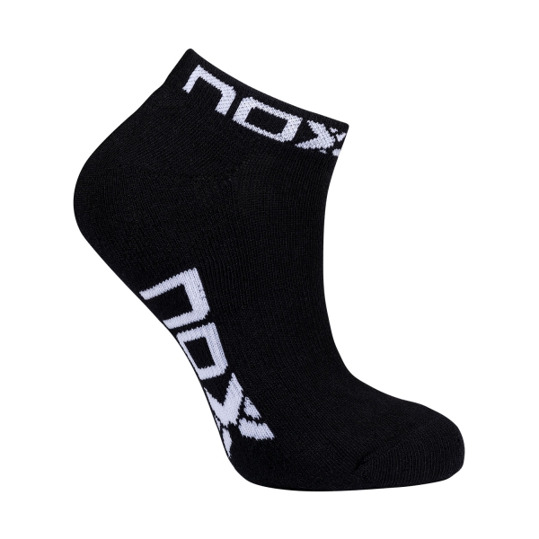 NOX Performance Calcetines de Padel Mujer - Negro/Blanco