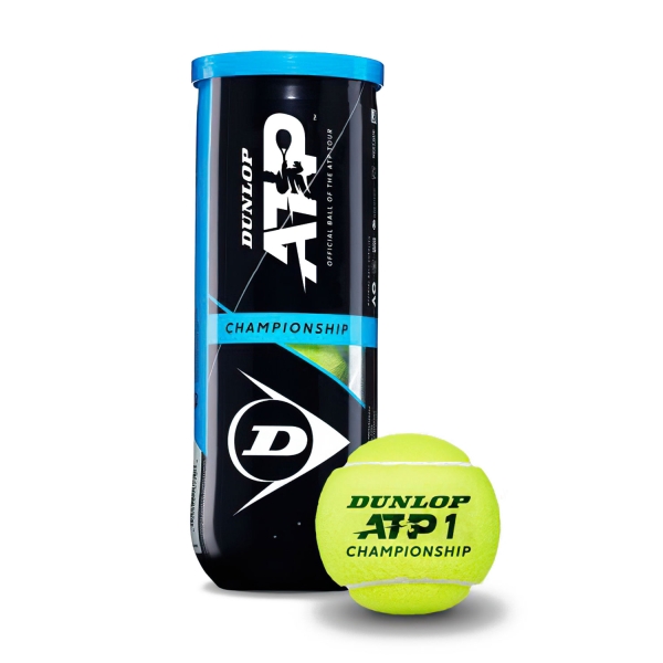Dunlop Tennis Balls Dunlop ATP Championship  3 Ball Can 601332