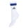 Le Coq Sportif Court Logo Socks - New Optical White/Lapis Blue/Sky Captain