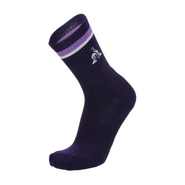 Tennis Socks Le Coq Sportif Court Performance Socks  Purple Velvet 2410528