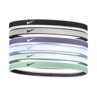Nike Jacquard 2.0 x 6 Mini Hairbands - Black/White/Daybreak
