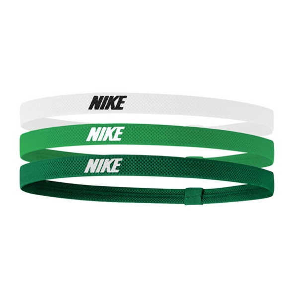 Bandas Tenis Nike Logo 2.0 x 3 Mini Bandas  White/Stadium Green/Black N.100.4529.146.OS