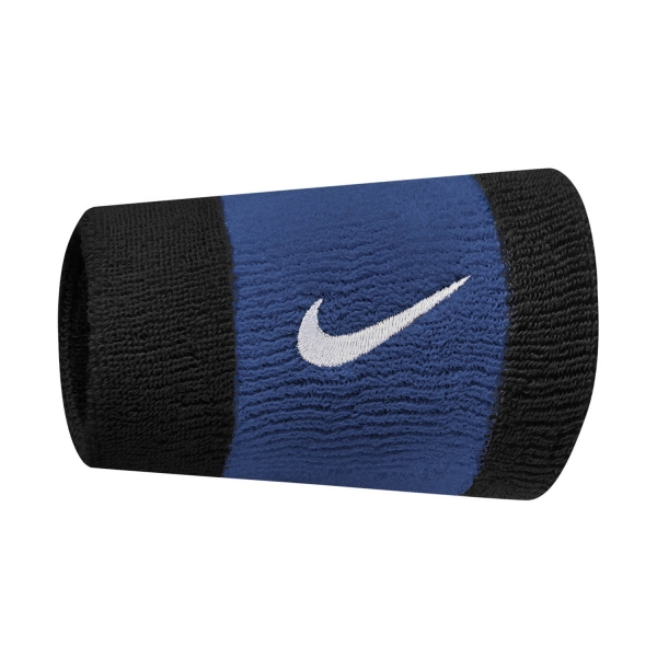 Muñequeras Tenis Nike Premier Munequeras Largas  Black/Star Blue/White N.000.1586.050.OS