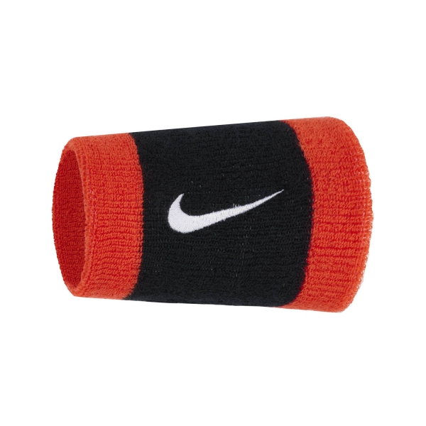 Tennis Wristbands Nike Premier Large Wristbands  Picante Red/Black/White N.000.1586.611.OS
