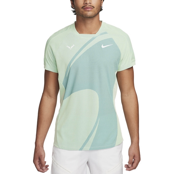 Men's Tennis Polo Nike Rafa DriFIT ADV TShirt  Light Photo Blue/White DV2877435