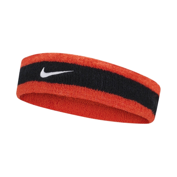 Tennis Headbands Nike Swoosh Headband  Picante Red/Black/White N.000.1544.611.OS