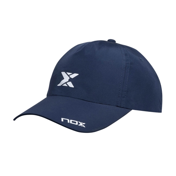 Tennis Hats and Visors NOX Logo Hat/Cap  Blue/White GOAZUBLA