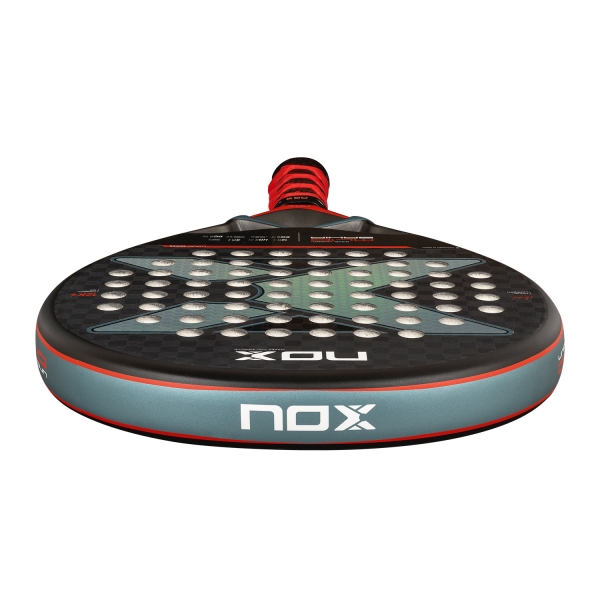 NOX ML10 Bahia 12K Padel - Black/Silver/Red