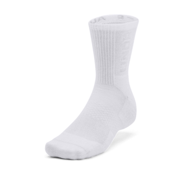 Tennis Socks Under Armour 3 Maker x 3 Socks  White/Mod Gray 13730840100