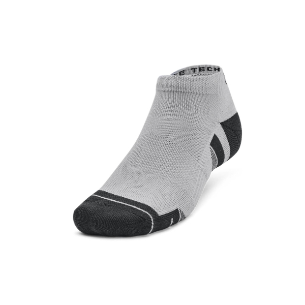 Tennis Socks Under Armour Performance Tech Low x 3 Socks  Mod Gray/White/Jet Gray 13795040011