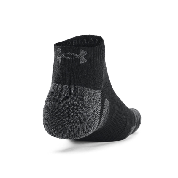 Under Armour Performance Tech Low x 3 Socks - Black/Jet Gray