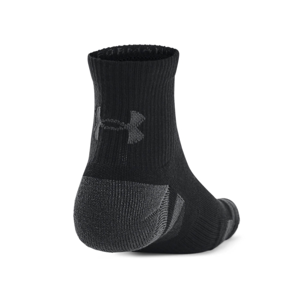 Under Armour Performance Tech x 3 Socks - Black/Jet Gray