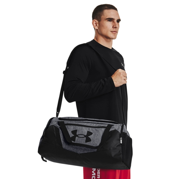 Under Armour Undeniable 5.0 Borsone Piccolo - Pitch Gray Medium Heather/Black