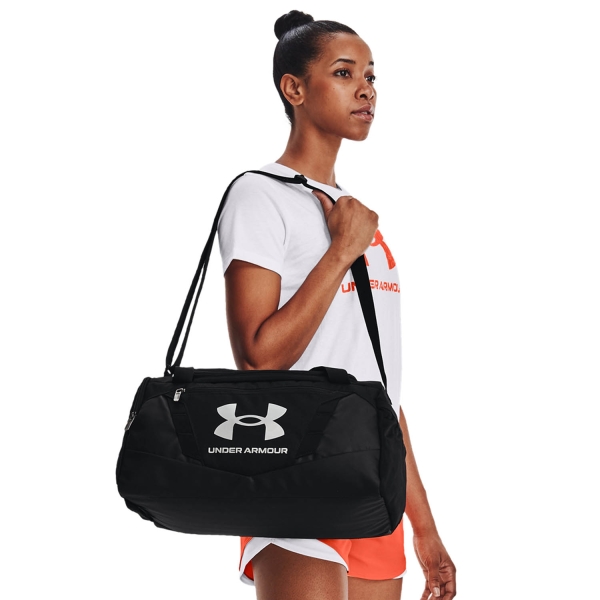 Under Armour Undeniable 5.0 Mini Duffle Bag - Black/Metallic Silver