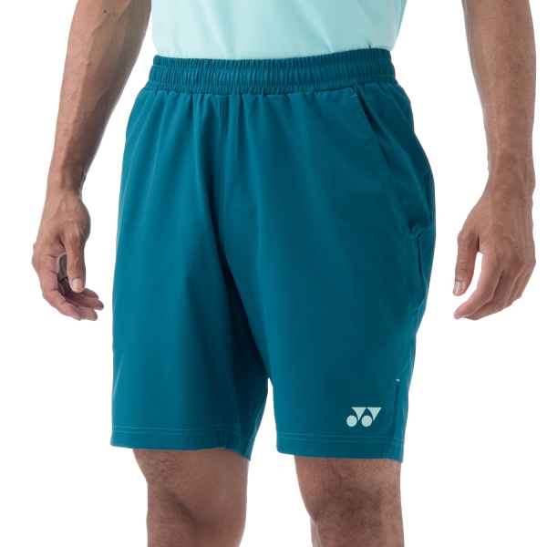 Pantalones Cortos Tenis Hombre Yonex Melbourne Court 9in Shorts  Blu Green TWM15161BG