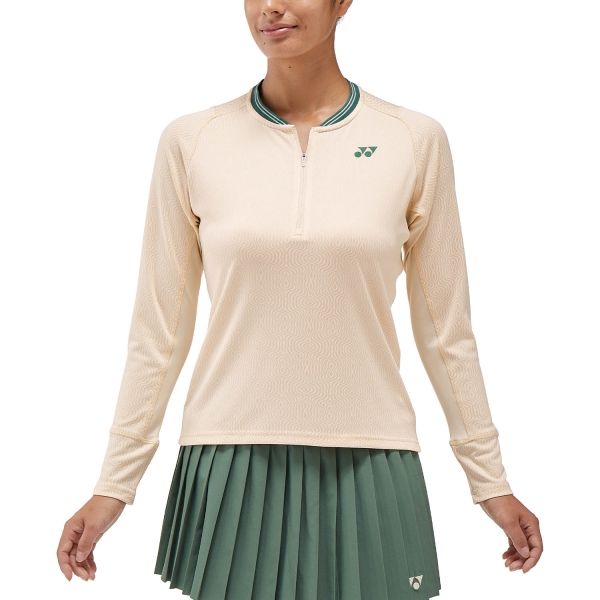 Women's Tennis Shirts and Hoodies Yonex Paris Shirt  Sand TWL20759SD