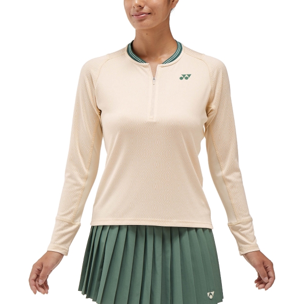 Maglie e Felpe Tennis Donna Yonex Paris Maglia  Sand TWL20759SD